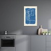 Sophisticated Lines on Blue IV by Maximiliano Casal Unframed Wall Canvas - iCanvas - 3 of 4