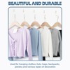 phiestina 10 Stainless Steel Single-Hook Hooks, White, for Bathroom, Living Room & Dining Room Storage - 3 of 4