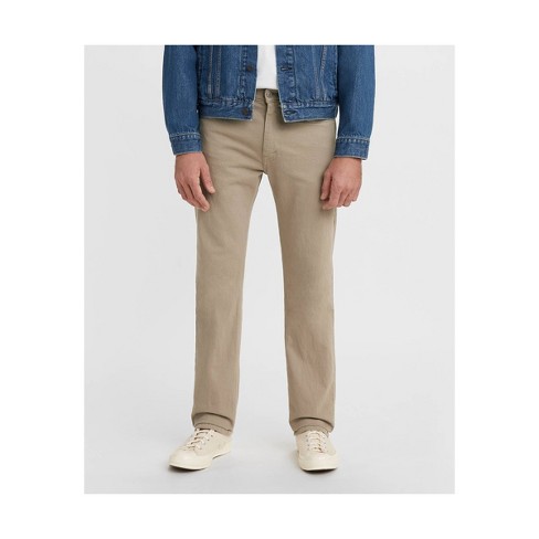 Speel Kelder Voetganger Levi's® Men's 505™ Regular Fit Straight Jeans - Tan 30x32 : Target