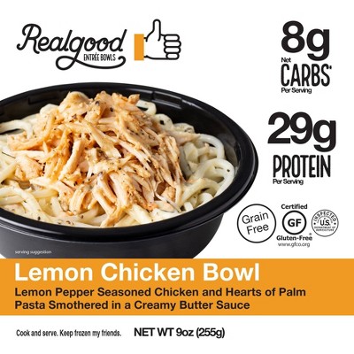 Real Good Gluten Free Frozen Lemon Chicken Bowl - 9oz