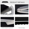 PAGED Awning Retractable Awning with Manual Crank Handle for Deck, Balcony, Garden - 3 of 4