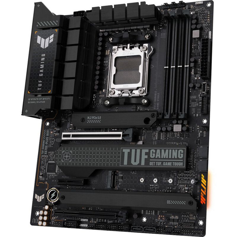 TUF GAMING X670E-PLUS WIFI Gaming Desktop Motherboard - AMD X670 Chipset - Socket AM5 - ATX - Ryzen 5, Ryzen 7, Ryzen 9 Processor Supported, 5 of 7