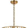 Crystorama Lighting Layla 5 - Light Chandelier in  Antique Gold - 3 of 4