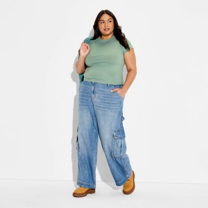 Women's Short Sleeve Crewneck T-Shirt - Wild Fable™ - 1 of 3