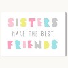 Wynwood Studio 30"x20" Best Friend Sisters Bright Wall Art: Modern Chic, Unframed Canvas, Home Decor - 3 of 3