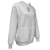 NBA Philadelphia 76ers Women's Long Sleeve Crusive Textured White Hooded Sweatshirt - 3 of 4