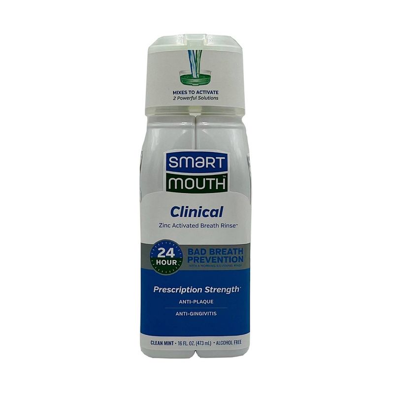 SmartMouth Advanced Clinical Formula Fresh Mint Activated Mouthwash - 16oz., 1 of 8