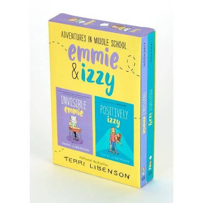 Adventures in Middle School : Invisible Emmie / Positively Izzy -  by Terri Libenson (Paperback)