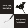 Yoobi Pom Pom Novelty Pen Halloween Bat Topper Black Ink 1.0mm Ballpoint - 3 of 4