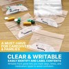 MEDca Pill Pouch Bags - Pack of 400 - 3" x 2.75" - BPA-Free, Disposable Zipper Pills Baggies, Daily AM PM Travel Medicine Organizer Storage Pouches - 4 of 4