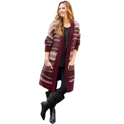 Catherines Classic Fair Isle Coatigan
