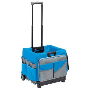 ECR4Kids MemoryStor Universal Rolling Cart and Organizer Bag Set - 1 of 4