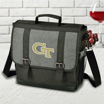NCAA Georgia Tech Yellow Jackets Wine And Cheese Cooler w/ Table And Accessories