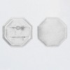Unique Bargains Octagon Velvet Ring Box 2 Slots for Wedding Ceremony Proposal Engagement Birthday 1 Pc - 4 of 4