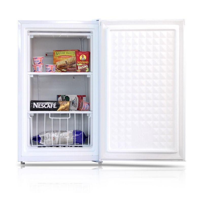 Impecca 3.0 Cu. Ft. Compact Upright  Freezer with Manual Defrost - White, 2 of 5