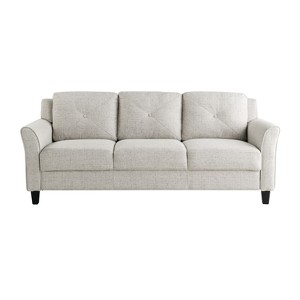 Lifestyle Solutions Harper Sofa Woven Beige - 1 of 4