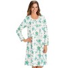 Collections Etc Long Sleeve Flannel Nightgown - 3 of 4