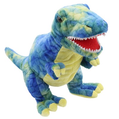The Puppet Company Baby Dinos Puppet, T-Rex, Blue