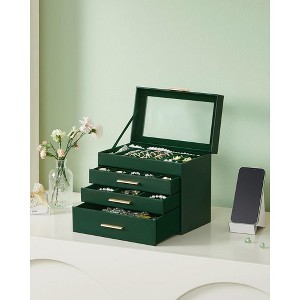 Large Accessory Organizer 4-Tier Jewelry Box - 1 of 4