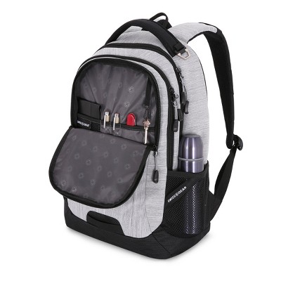 Рюкзаки SWISSGEAR Laptop 18" Backpack - Light Heather Gray — фото 3