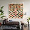 Ninola Design Watercolor checker Yuletide Wood Wall Mural - Society6 - 2 of 2
