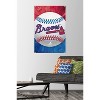 Trends International MLB Atlanta Braves - Logo 13 Unframed Wall Poster Prints - 2 of 4