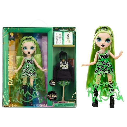 Rainbow High Color & Create Diy Fashion Doll - Green Eyes/straight