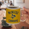 McNeese State University Cowboys Logo Ceramic Coffee Mug Novelty Gift Mugs for Coffee Tea and Hot Drinks 11oz White - 4 of 4