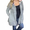 Women's Tiered Jacket Hoodie - Flowerdaze - 4 of 4