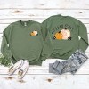 Simply Sage Market Women's Graphic Sweatshirt Boho It's Fall Y'all Pumpkins Front and Back - 3 of 4