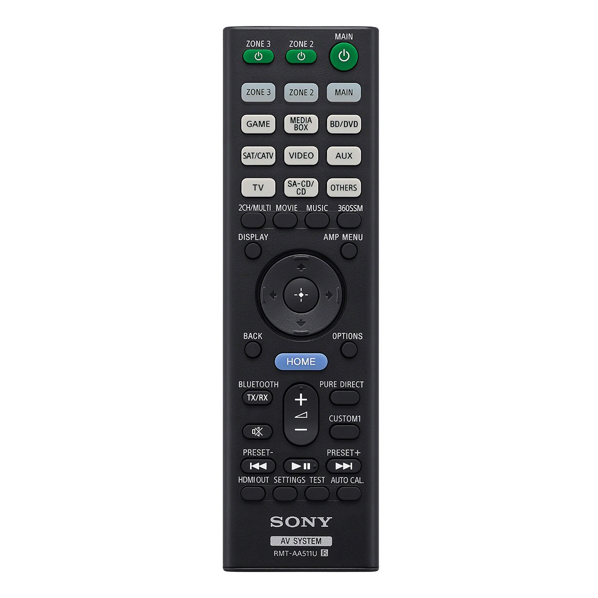 Sony STR-AN1000 7.2 Channel 8K Home Theater AV Receiver with Dolby Atmos, DTS: X, IMAX Enhanced, Google Assistant, & Works with Sonos - thumbnail 5