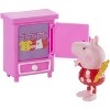 Peppa Pig “Bedtime with Peppa” Accessory Set – 3" Peppa Figure, Bed, Wardrobe, Vanity, Radio & Dollhouse - 3 of 4