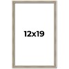 PosterPalooza | Classic Modern Silver Picture Frame - UV Acrylic, Foam Board Backing, Hanging Hardware - 2 of 4