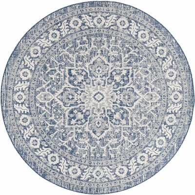 Hauteloom Etoile Navy Blue Performance Rug