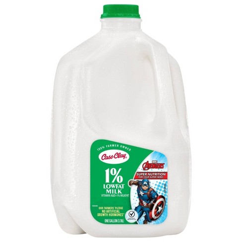 Cass Clay 1% Milk - 1gal - image 1 of 4