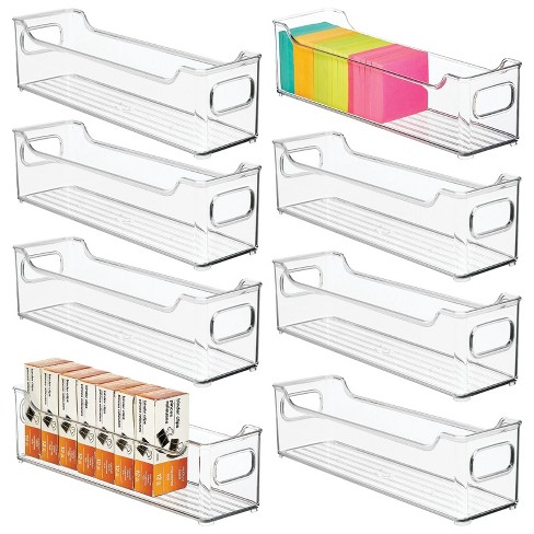 Mdesign Storage Caddy Tote For Desktop Office Supplies, Small, 4 Pack :  Target