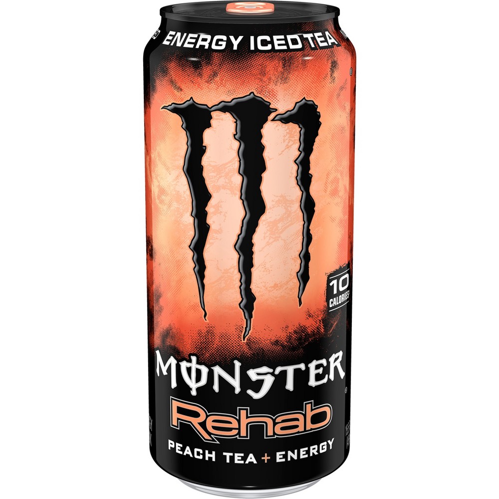 UPC 070847021520 product image for Monster Rehab, Peach Tea + Energy - 15.5 fl oz Can | upcitemdb.com