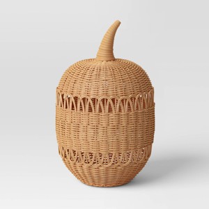 Rattan Loop Accent Pumpkin - Threshold™ - 1 of 3