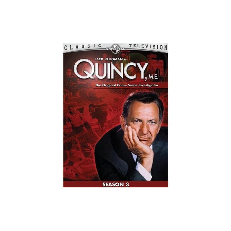 Quincy, M.E.: Season 3 (DVD)(1977), 1 of 2
