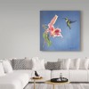 Trademark Fine Art -Rusty Frentner 'Hummingbird And Lily' Canvas Art - 3 of 3