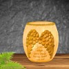 Stony Creek 3.0 Inch Angel Wings Pre-Lit Votive Heart Bereavment Lose Gold Novelty Sculpture Lights - 2 of 4