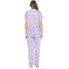 Casual Nights Women's Short Sleeve Floral Pajama Set - 4 of 4