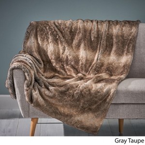NicBex 50x 60 Inch Faux Fur Cooling Throw Blanket for Bed,Soft Cold Blanket for Bedroom - 1 of 4