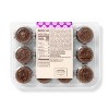 Valentine's Day Chocolate Mini Cupcakes - 10oz/12ct - Favorite Day™ - image 3 of 3