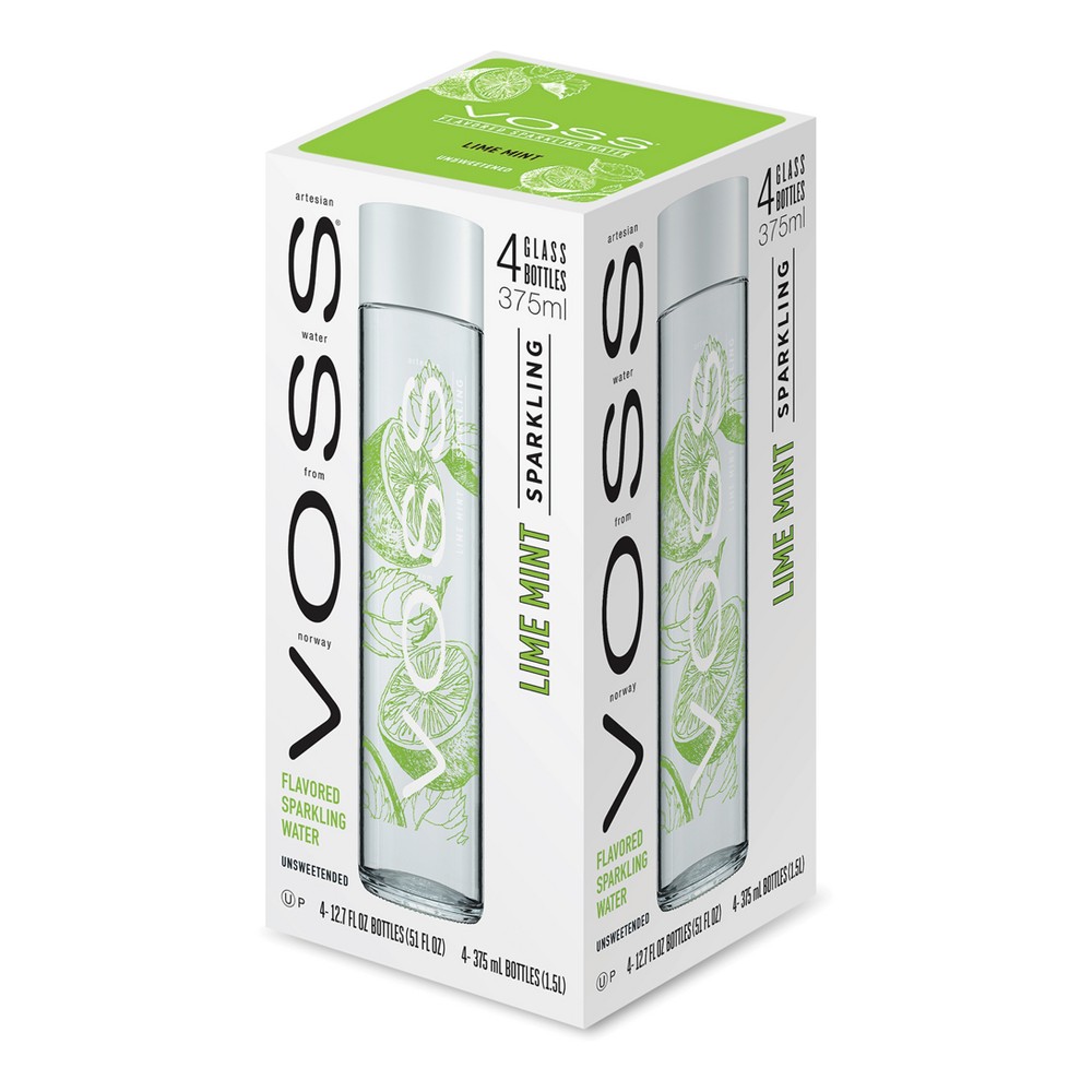 voss mint lime water