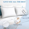 Itopfox Queen Size Pillows Set of 2, Down Alternative Bed Pillows for Side and Back Sleepers, Soft & Comfortable Hotel Luxury Pillows - 2 of 4