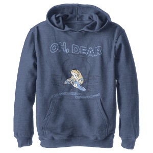Boy's Alice in Wonderland Alice Oh, Dear Cried So Much Pull Over Hoodie - 1 of 4