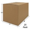 UOFFICE Corrugated Boxes 18 x 12 x 12" - Pack of 25 Shipping Boxes - 2 of 4