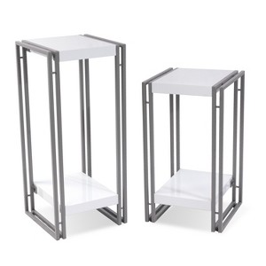 Urban Accent Table White - urb SPACE