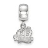 Black Bow Jewelry Sterling Silver Old Dominion Monarchs NCAA Bead Charm - 3 of 4